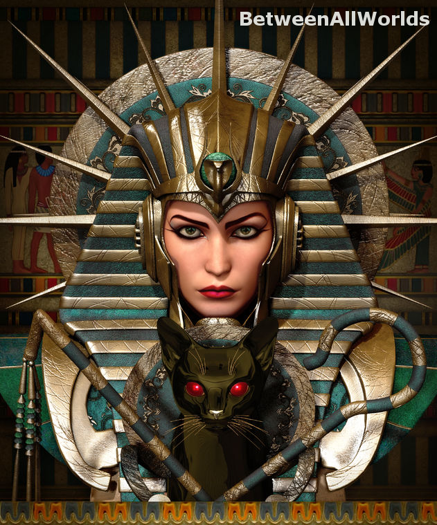 Demon Female Pharaoh Vampire Djinn & Her Dark Demon Army Protection Plus Wealth  - $125.49