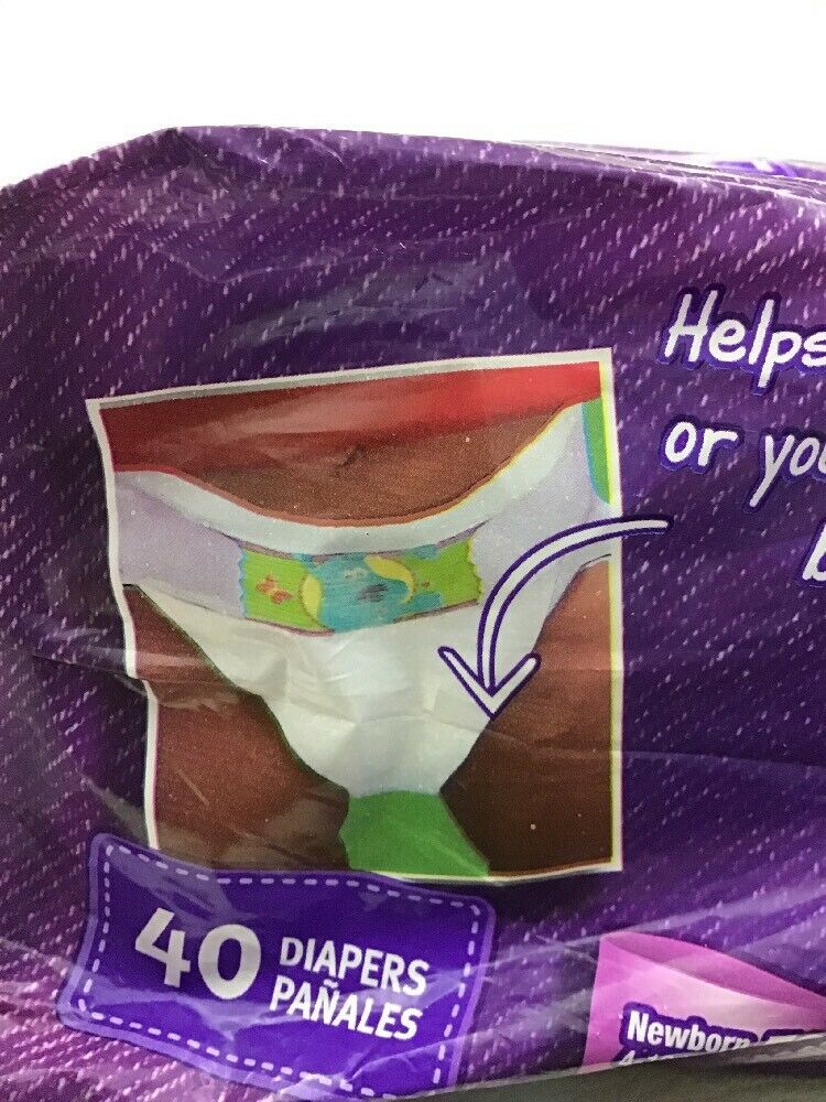 Vintage Luvs Blues Clues Blue Dog Size N Newborn Diapers From 2005 40ct