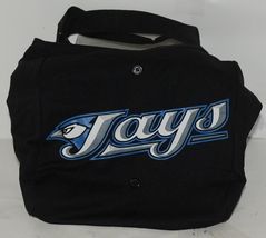 Pro Fan Ity MLB Licensed Black Toronto Blue Jays Messenger Bag Adjustable Strap image 3