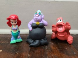 Disney Parks Princess, Ariel, Ursula,  and Sebastian Pool Bath Toys  - $12.59