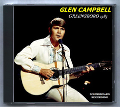 Glen Campbell Live 1985 North Carolina Greensboro War Memorial Auditoriu... - $15.00