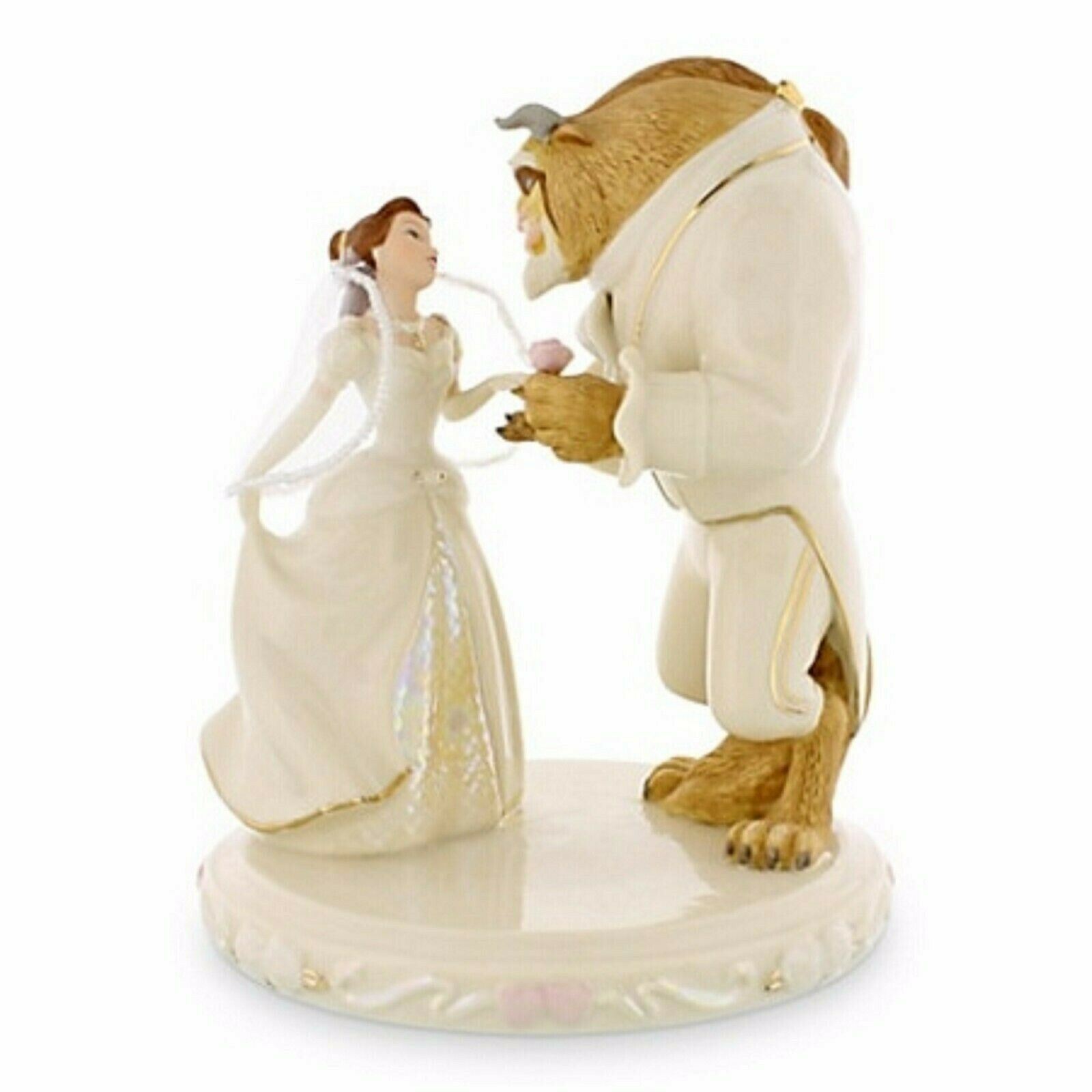 Lenox Disney Princess Belle's Wedding Dreams Cake Topper