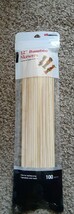Culinary Elements Bamboo Skewers for Fruit BBQ Shrimp Vegetables 12&#39;&#39; 10... - $3.96