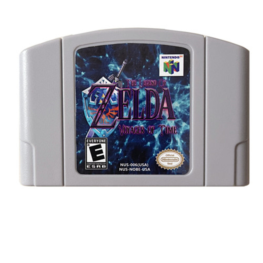 The Legend of Zelda Voyager of Time Game Cartridge For Nintendo 64 USA Version