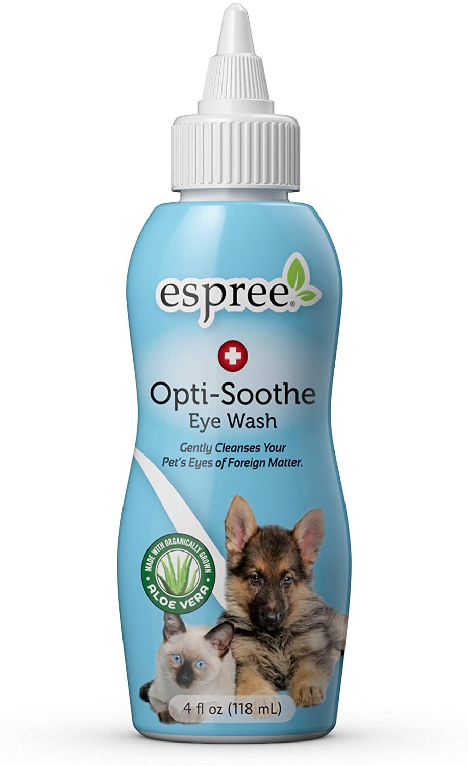Espree Animal Products Optisooth Eye Wash for Pets - Dogs, Cats, 4 oz