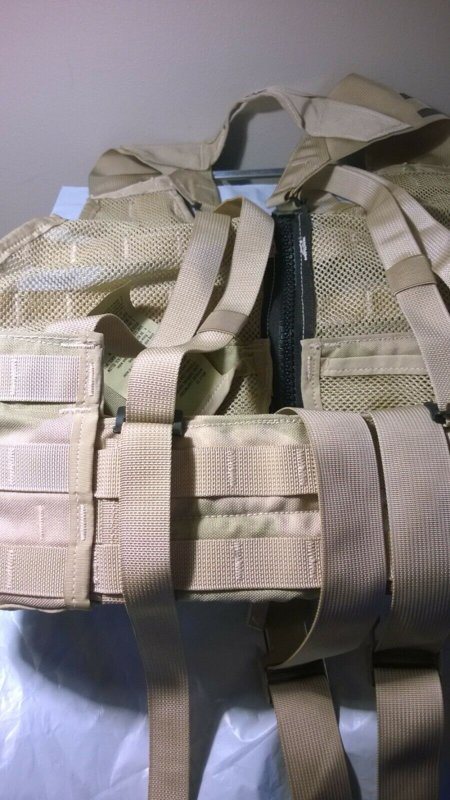 MILITARY FLC MOLLE II FIGHTING LOAD CARRIER VEST Desert - Chest Rigs ...