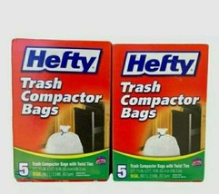 Hefty Trash Compactor Bags/Backpack Liners-18 Gallon Size-Lot of 2 boxes... - $27.42