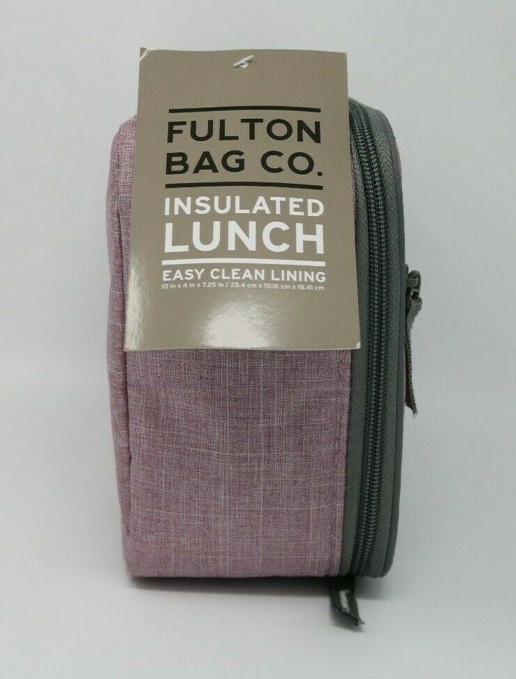 fulton bag co insulated lunch bag