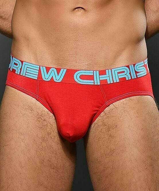 Andrew Christian Brief Bamboo Soft Rayon Antibacterial Briefs Red 92149 73