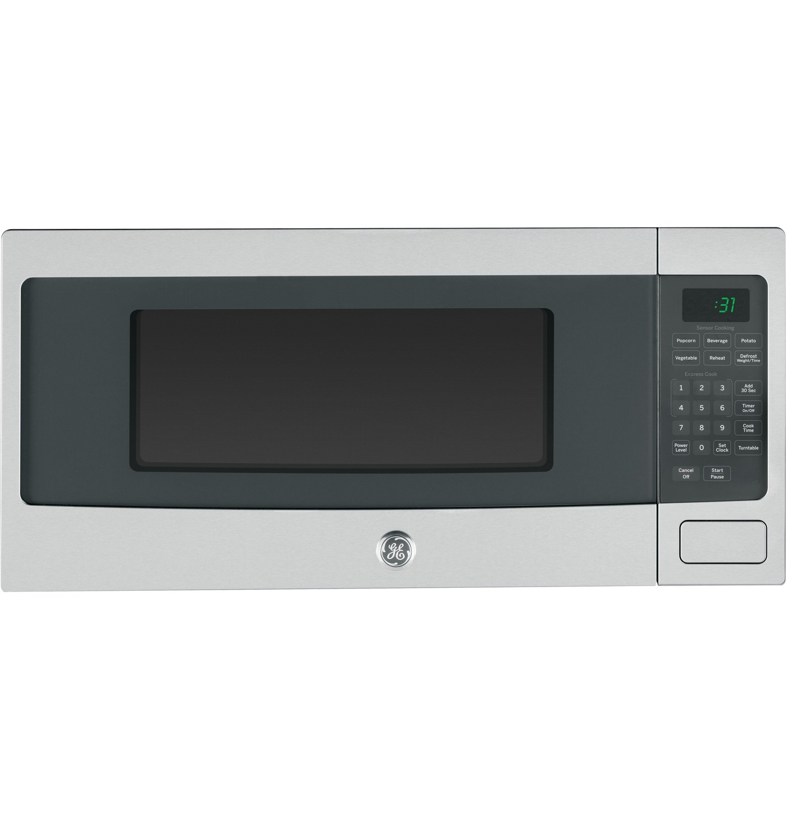 GE PEM31SFSS Profile 1.1 Cu. Ft. Countertop Microwave (Certified