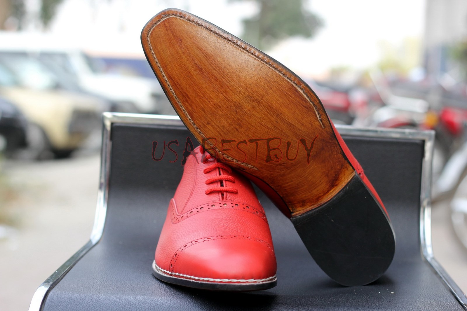 red mens prom shoes