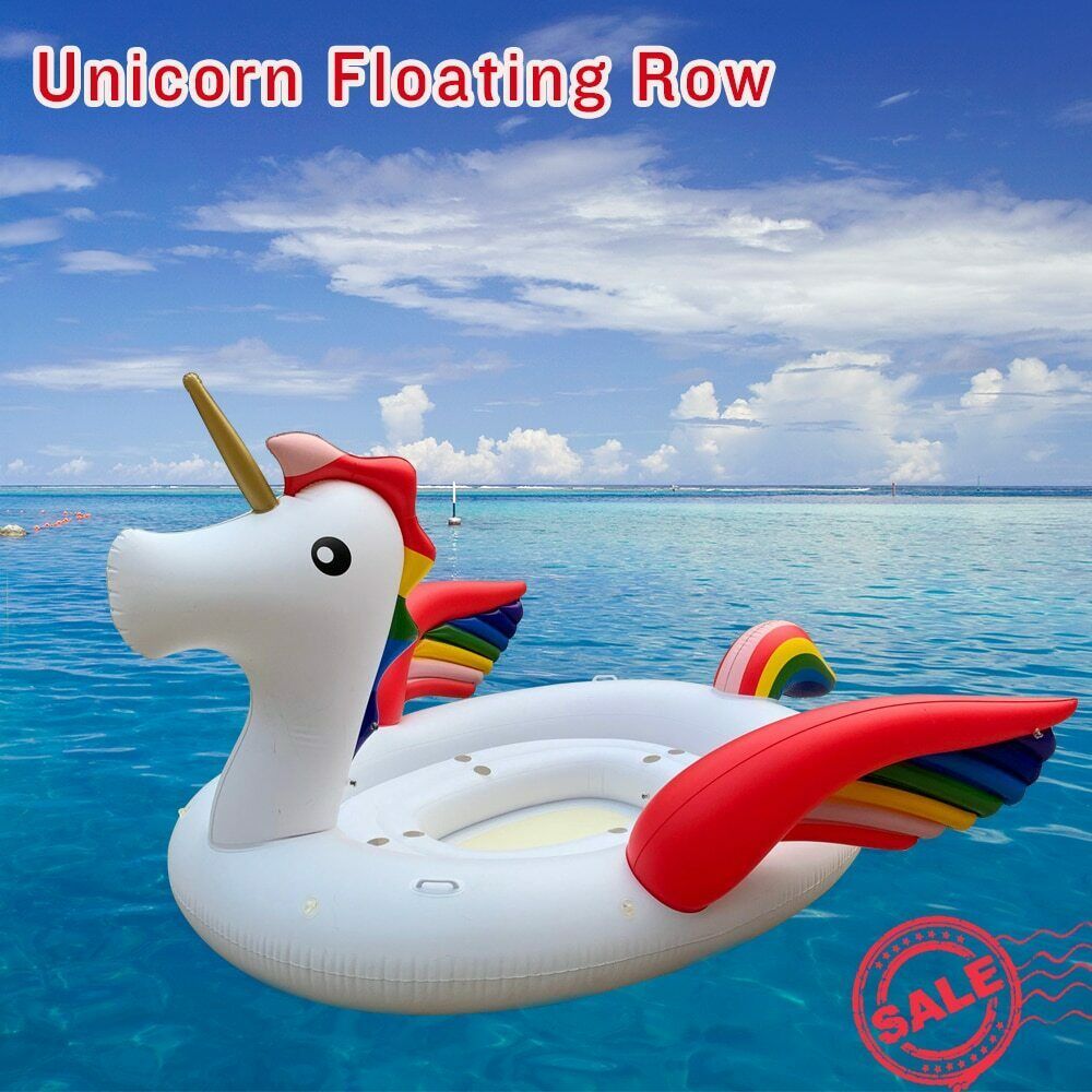 giant unicorn lake float