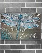 Dragonfly Let It Be Canvas Decor - $49.99
