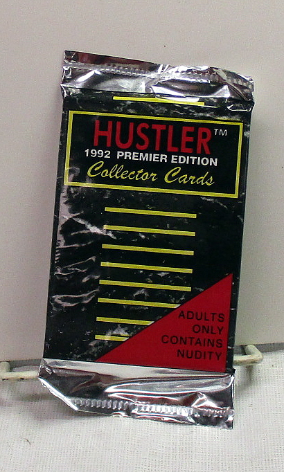 Hustler Premier Edition Cards Sealed Pack Adults Only Contains Nudity Sealed Trading
