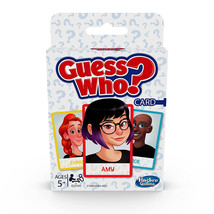 Hasbro Gaming Guess Who? Card Game for Ages 5 and Up Guessing Game New Unopened - $9.54