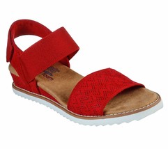 Skechers BOBs Quarter Strap Sandals - Desert Kiss in Red 11 W - $193.99