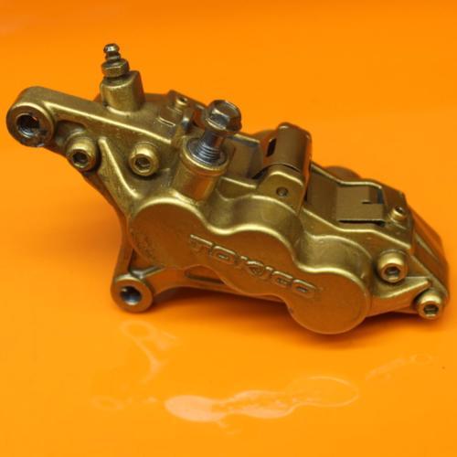 0002 KAWASAKI NINJA ZX6R OEM LEFT FRONT BRAKE CALIPER TOKICO GOLD