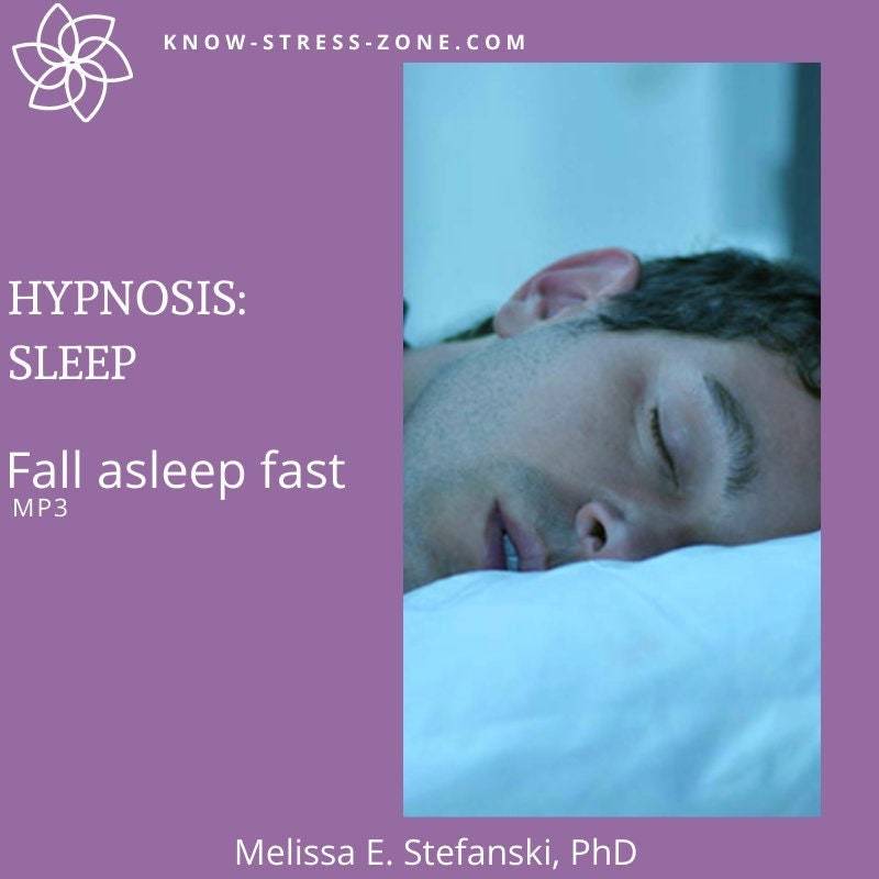 HYPNOSIS: Fall Asleep Fast MP3; Binaural Beats; Mental Health; Self Care; Self H