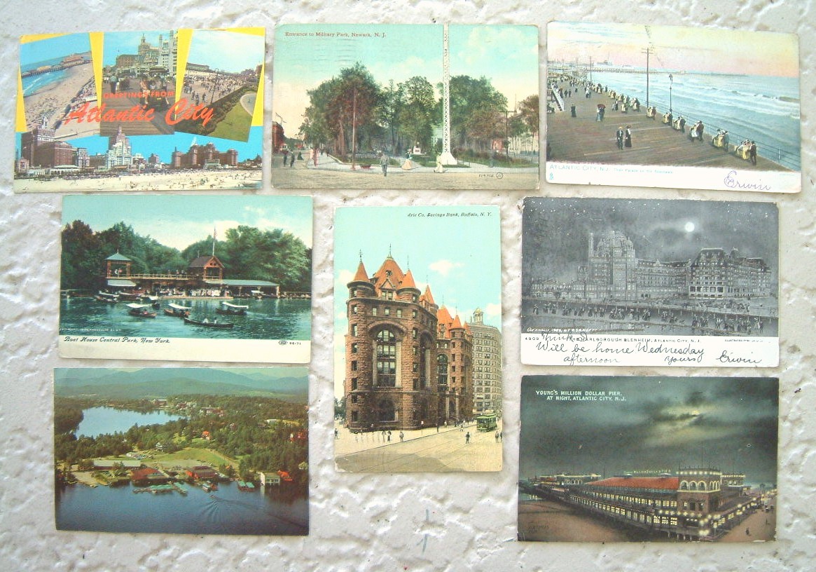 Lot Vintage New England Brochures Maps Postcards World Fair - New York