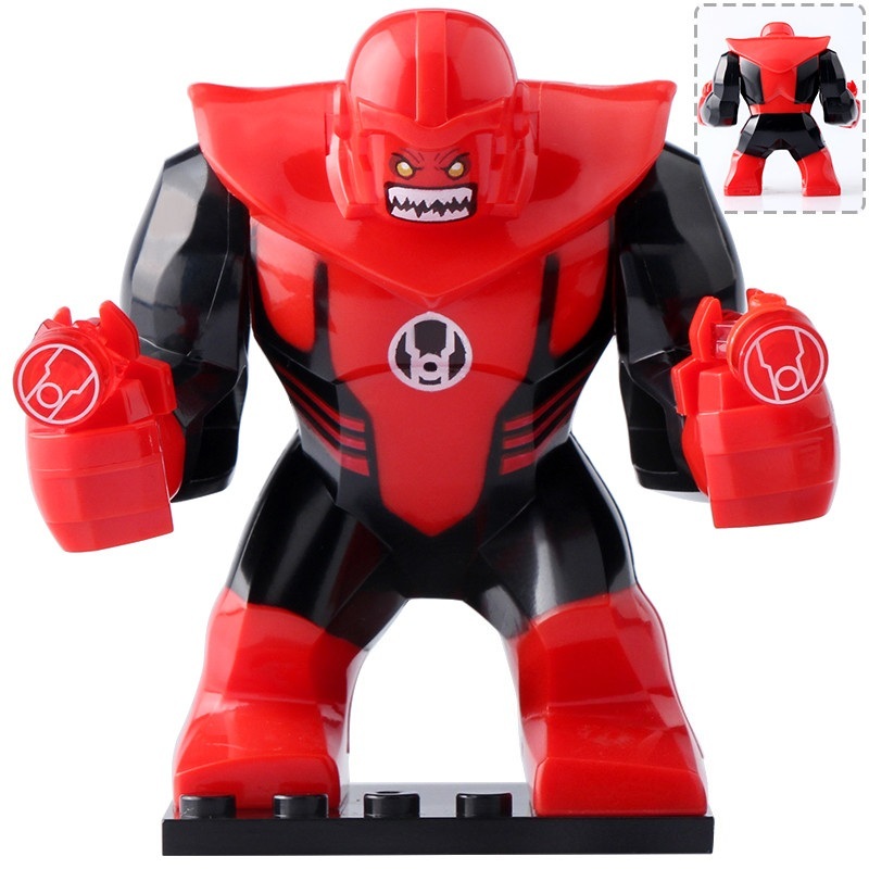 lego red lantern minifigure