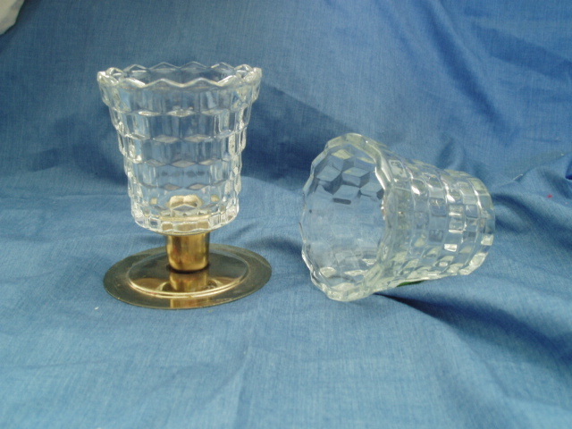 Primary image for Home Interiors Lady Love Sconce Votive Cups Homco