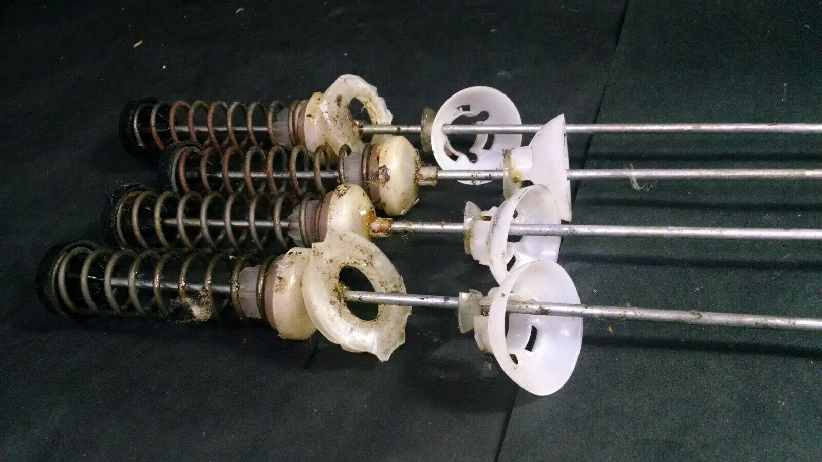 Whirlpool WTW4800XQ2 Washing Machine Suspension Spring Rod Set Parts