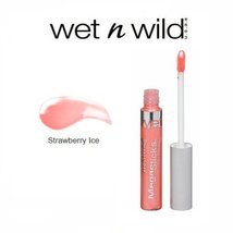 3 Pack Wet n Wild Beauty MegaSlicks Lip Gloss 566 Strawberry Ice - $29.39