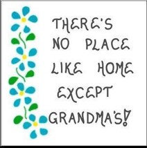 Grandma Fridge Magnet - Grandmother quote, Nana, Oma, Granny, Grammy,blu... - $3.95