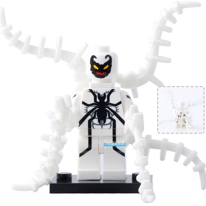 krøllet bibliotek mave Anti-Venom Marvel Comics Superheroes Lego Compatible Minifigure Building  Toys Rewards - Monetha