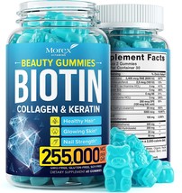Hair Vitamins Natural Gummies - Biotin Multivitamin for Hair, Skin & Nails with  - $59.99