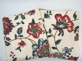 Waverly Salem Towne House Floral 2-PC 102 x 120 Lined Drapery Panels - $280.00