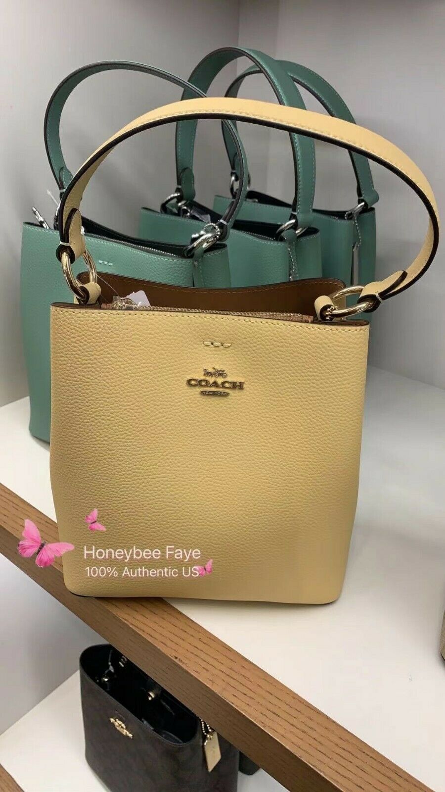 NWT Coach Small Town Bucket Bag 2021 new and 50 similar items