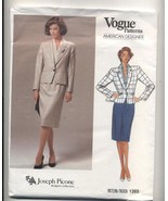 Lot 4  Vogue American Designer Blass Klein Picone Sayres Sewing Patterns Size 14 - $15.00