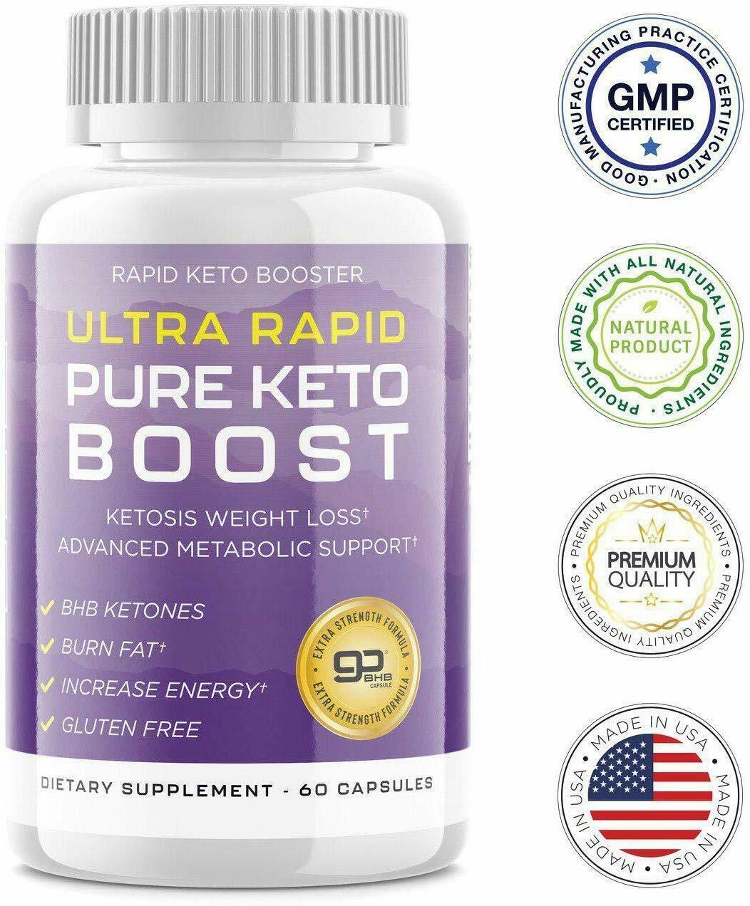 Ultra Fast Keto Boost Pills Instant For Weight Loss Jump-Start Ketosis ...