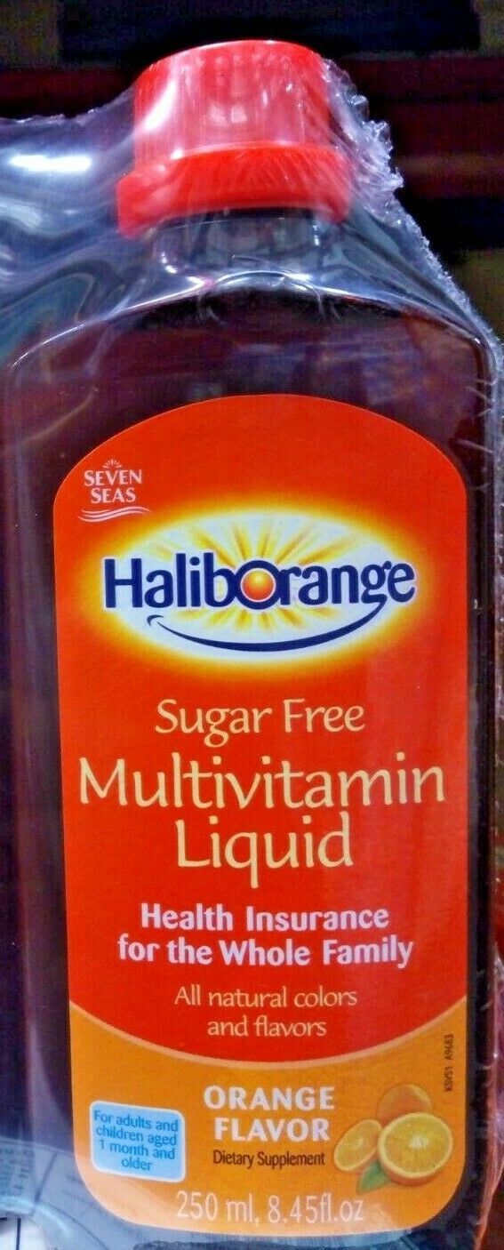1 bottle Haliborange Multivitamin 250 mL for children and adults