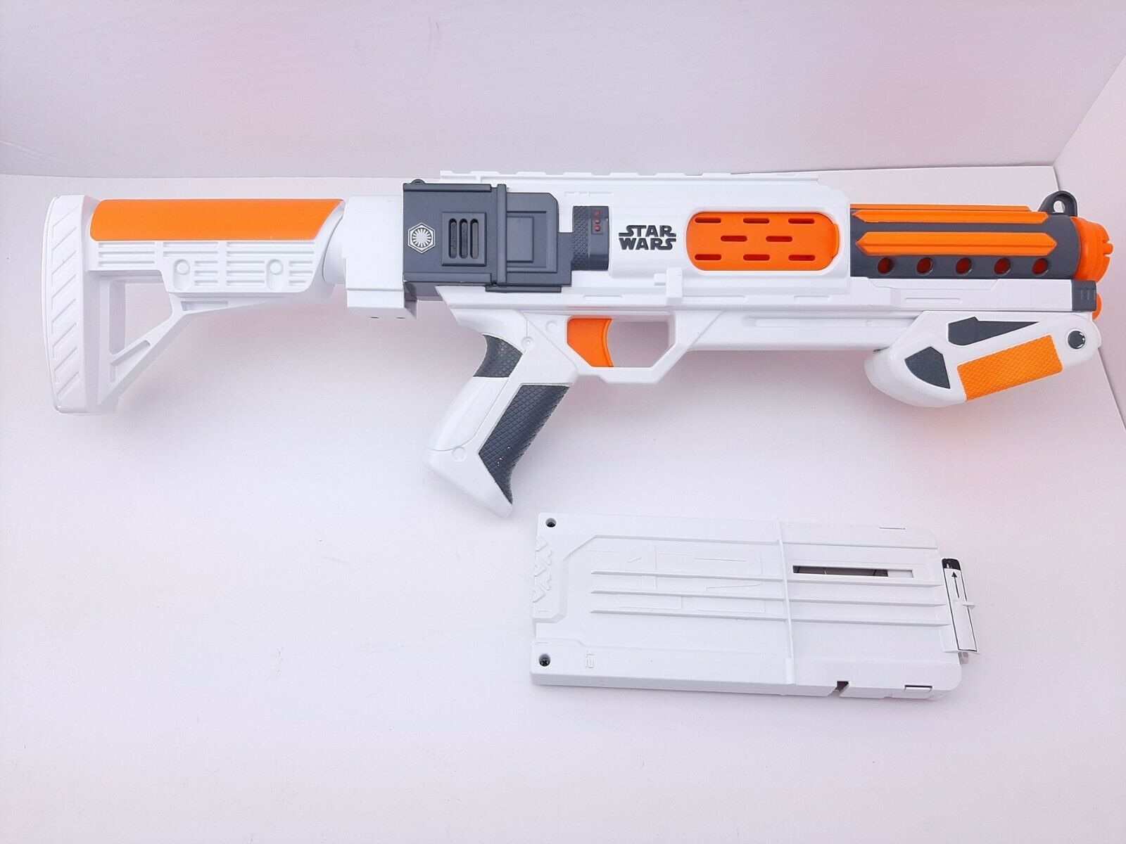 star wars nerf episode vii first order stormtrooper deluxe blaster