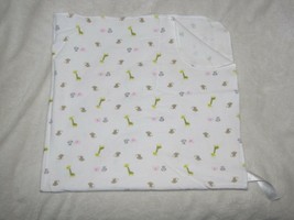 Just one You Zoo Jungle Animal Baby Girl Flannel Cotton Swaddle Blanket Monkey - $24.74