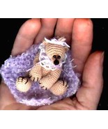 SYLVIA Mini Thread Crochet Bear Pattern / Edith Molina PDF Download - $6.99