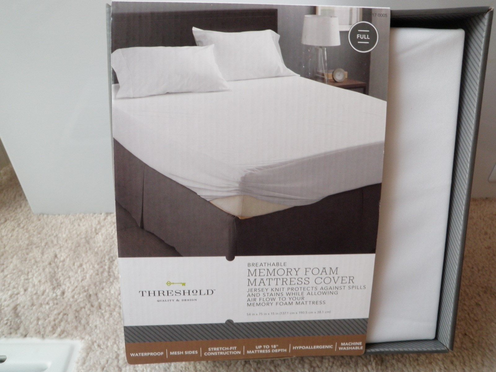 threshold memory foam pillow