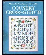 McCall&#39;s Needlework &amp; Crafts COUNTRY CROSS-STITCH - $11.47