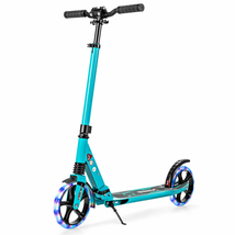 Aluminum Folding Kick Scooter with LED Wheels for Adults and Kids image 3