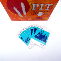 Vintage 1964 Pit Card Game 8 FLAX REPLACEMENT CARDS Parker Brothers - $9.79