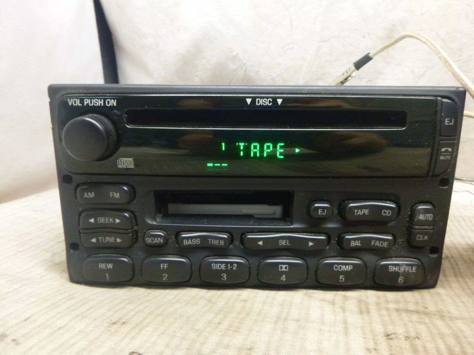 99-03 Ford Explorer F150 Mach Radio Cd Cassette 1F2F-18C868-AA BF615 ...