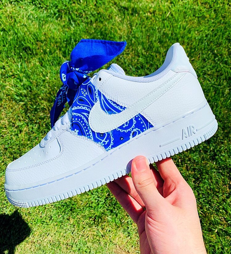 nike air force 1 bandana