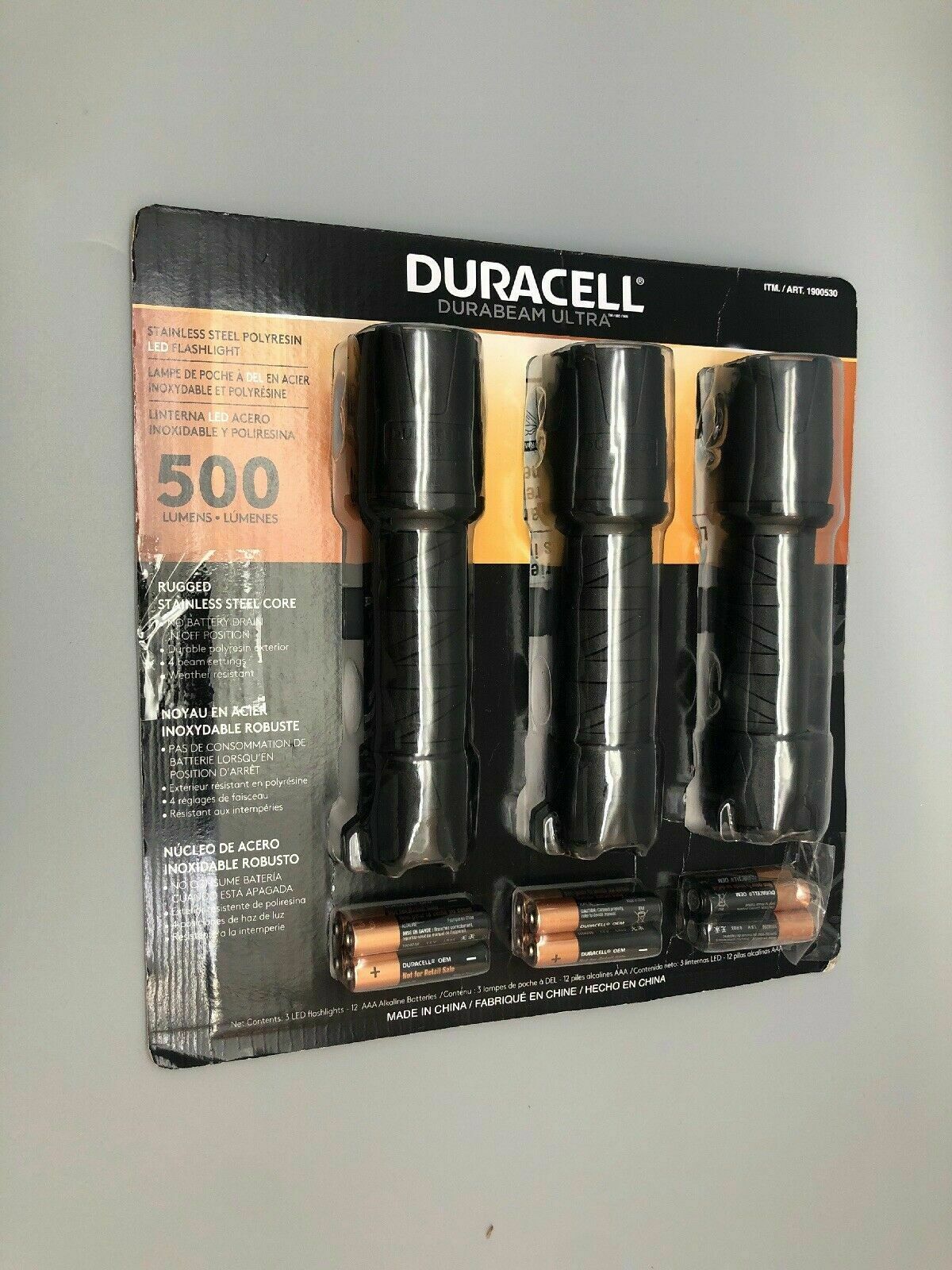 duracell 2500 flashlight