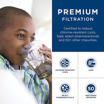GE RPWFE Refrigerator Water Filter | Certified to Reduce Lead, Sulfur, and 50+ O image 2