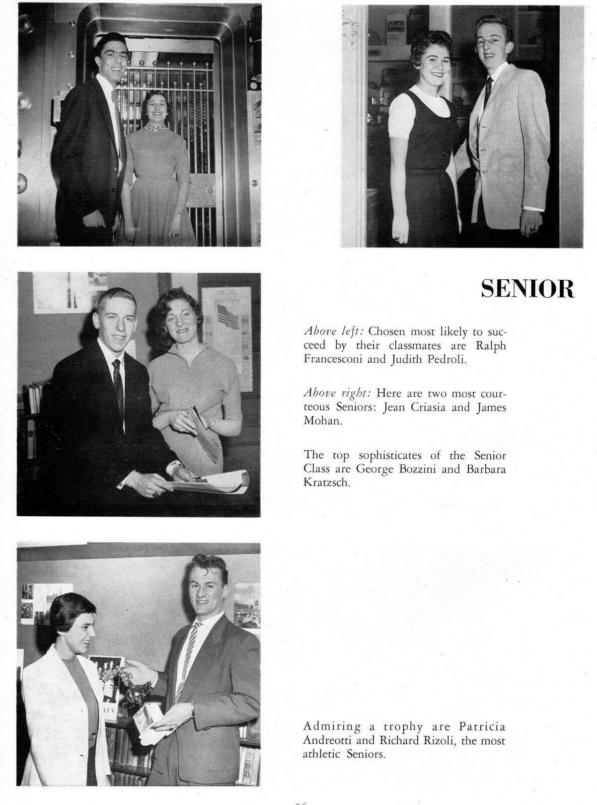 1957 Milford High School Yearbook, Oak Lily Ivy, Milford, Massachusetts ...