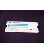 1972 Garrett Temperature and Metric to English Sliding Calculator Computer - $9.95