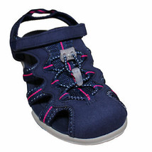 Lands End Womens Size 6, Closed Toe Water Sandal, Deep Blue - $35.00