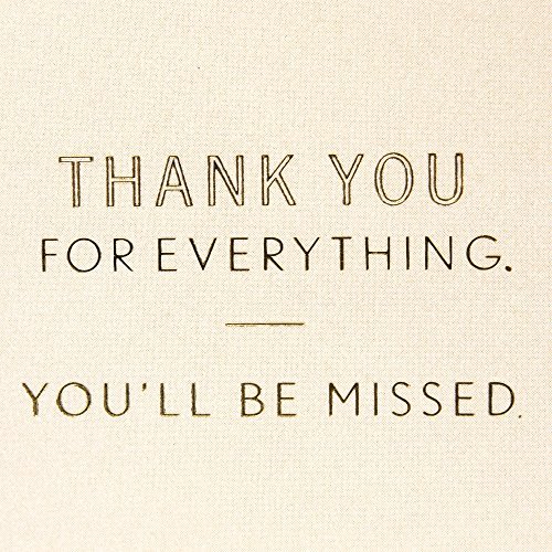 Hallmark Coworker Greeting Card Thank You for Everything - Other